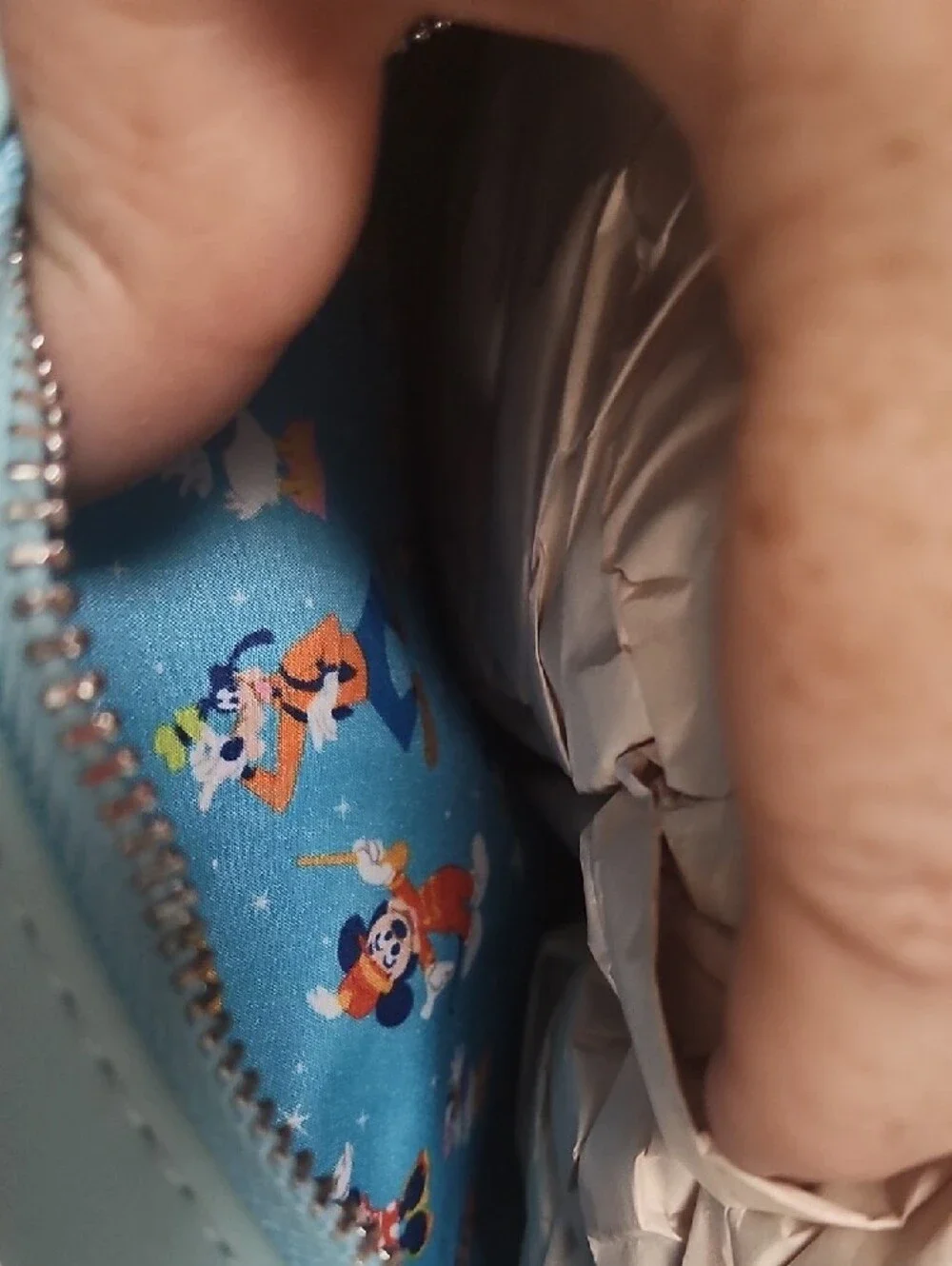 Loungefly Rare Disneyland 65th Anniversary Mini Backpack with Pastel Park Map